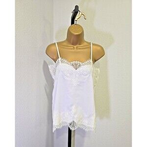Coquette Cottage Fairy Chic Romantic Ivory Camisole Sm Delicate Dainty Feminine